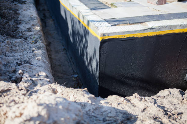 Residential Exterior Waterproofing installation at a Mount Pleasant, SC home by SJ Waterproofing Pros