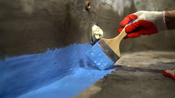 Commercial Exterior Waterproofing project at a Mount Pleasant, SC business property by SJ Waterproofing Pros